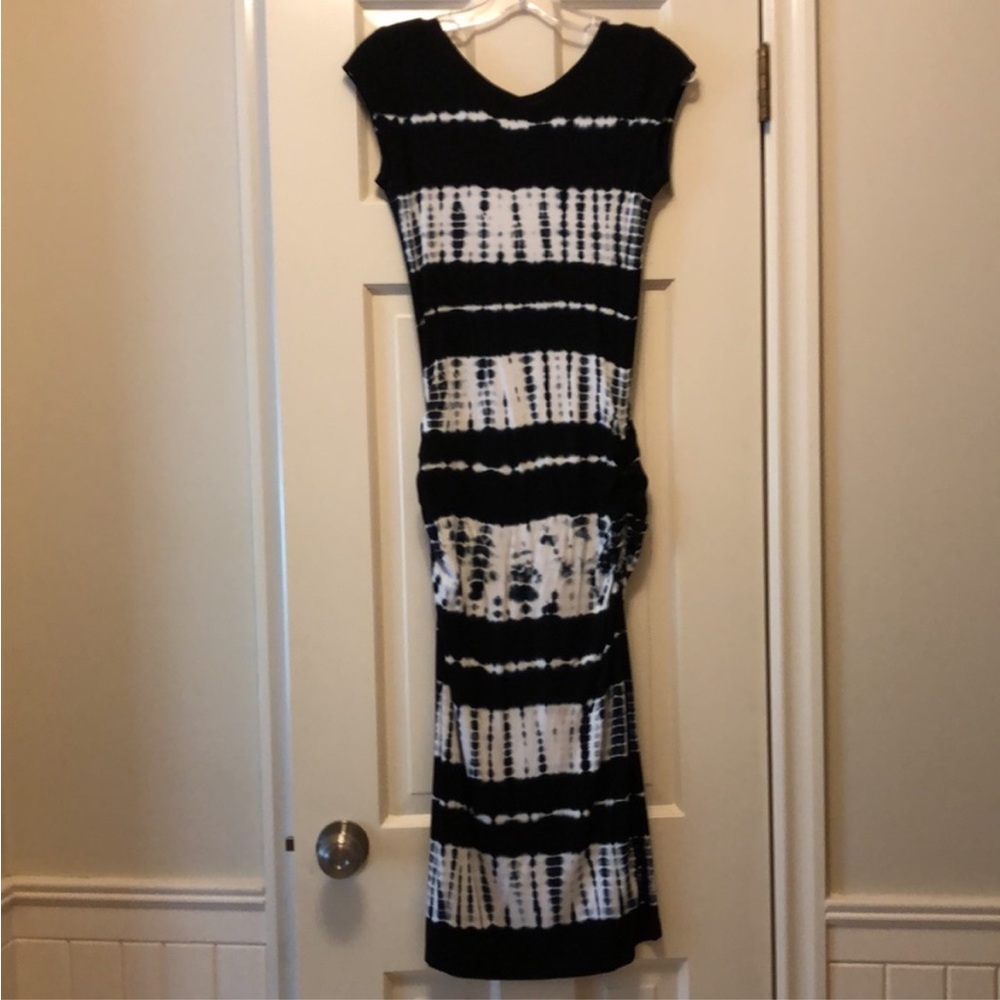 Venus Tie Dye Ruched Dress XS